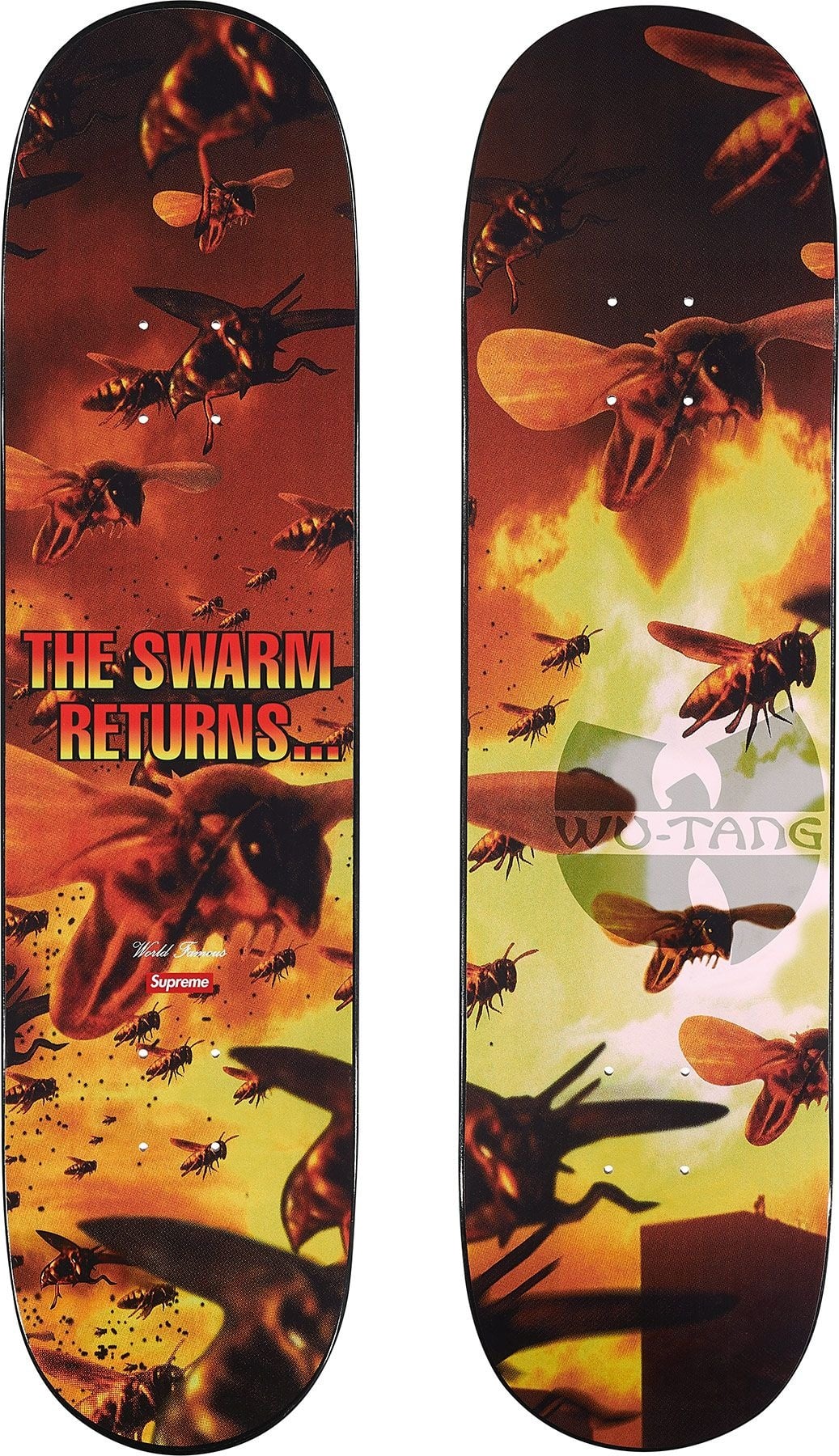 Supreme/Wu-Tang Clan Skateboard
